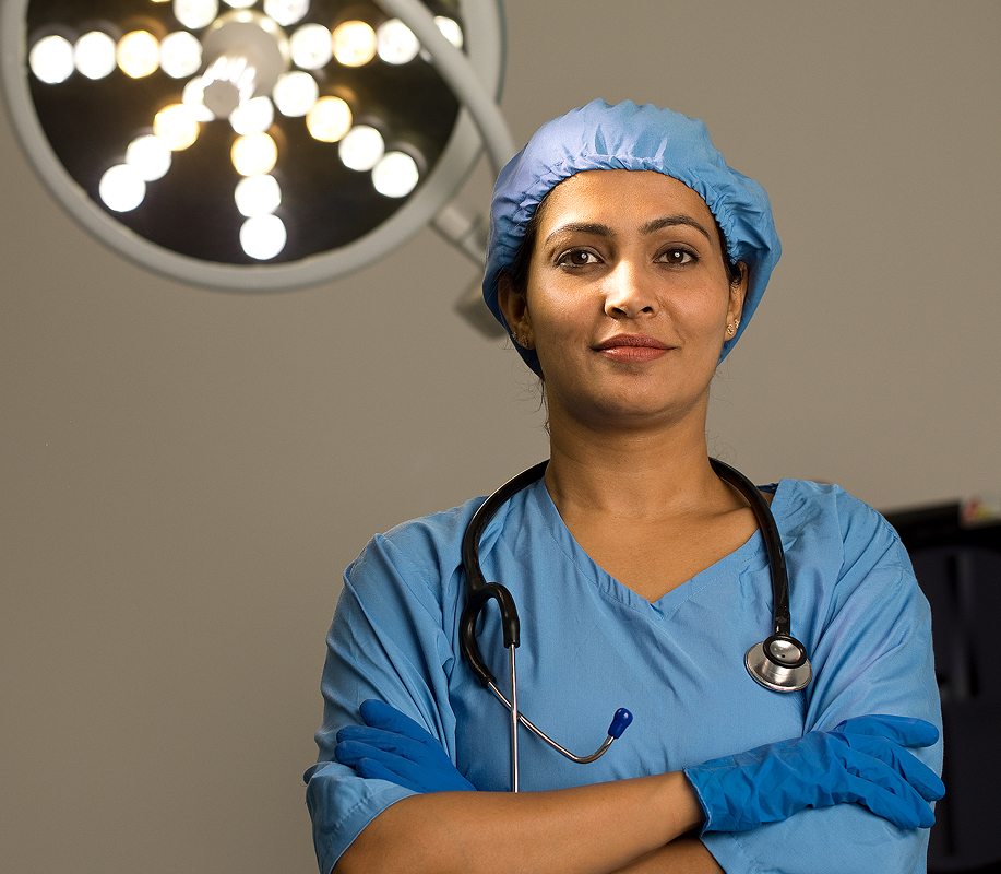 Doctor in an operating room 